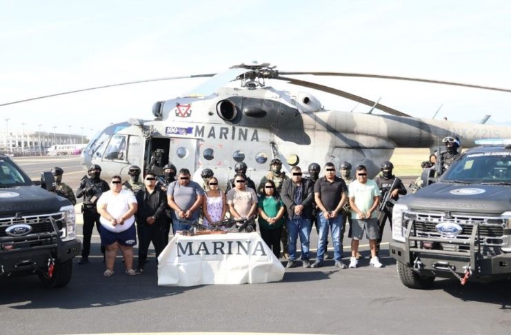 Detiene autoridades a nueve personas vinculadas a actividades delictiva de ASAEO