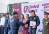 Dignifican labor de la policía de Oaxaca de Juárez con 27 ascensos y entrega de uniformes