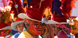 Preservan la Danza de los Guerreros del Sol en Juxtlahuaca