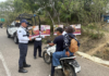 “Piensa, lleguemos a salvo”: concientiza Policía Vial a motociclistas