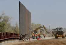 Reanuda EU construcción del muro fronterizo entre México y Arizona