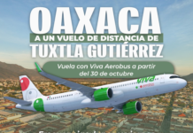 Oaxaca y Chiapas acortan distancias con nueva ruta aérea directa