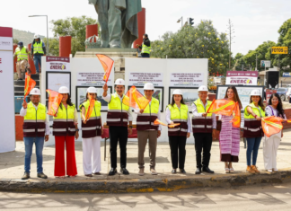Inicia obra del paso a desnivel en la carretera federal 190 kilómetro 184 + 300