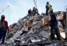 Suman 273 fallecidos a más de 72 horas del terremoto en Colombia