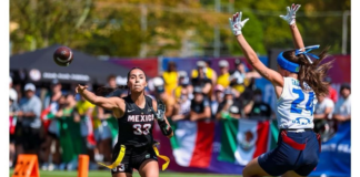 Avanzan equipos de México a los playoffs del Mundial de Flag Football