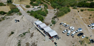 Inauguran puente vehicular en Mitla que mejora el desplazamiento de la población