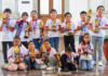 Reconocen a niñas y niños que participaron en concurso internacional de aritmética