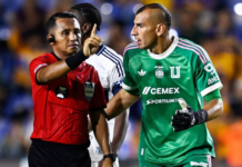 Nahuel Guzmán es sancionado por empujar a un árbitro