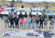 Desmantelan centro de operaciones y distribución de drogas en la Sierra Sur