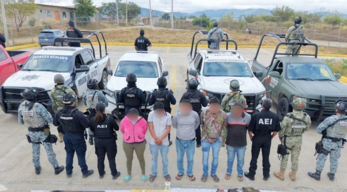 Desmantelan centro de operaciones y distribución de drogas en la Sierra Sur