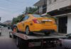 Recuperan vehículo usado como taxi en Salina Cruz, con reporte de robo