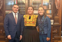 Elvis Guerra se reúne con Sheinbaum y Harfuch tras ataque a su domicilio