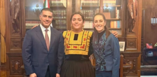 Elvis Guerra se reúne con Sheinbaum y Harfuch tras ataque a su domicilio
