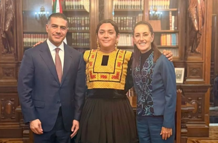 Elvis Guerra se reúne con Sheinbaum y Harfuch tras ataque a su domicilio