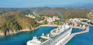 Se alista Huatulco para temporada de cruceros 2026