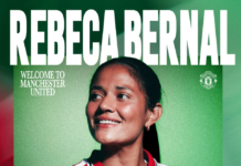 Mexicana Rebeca Bernal ficha con el Manchester United