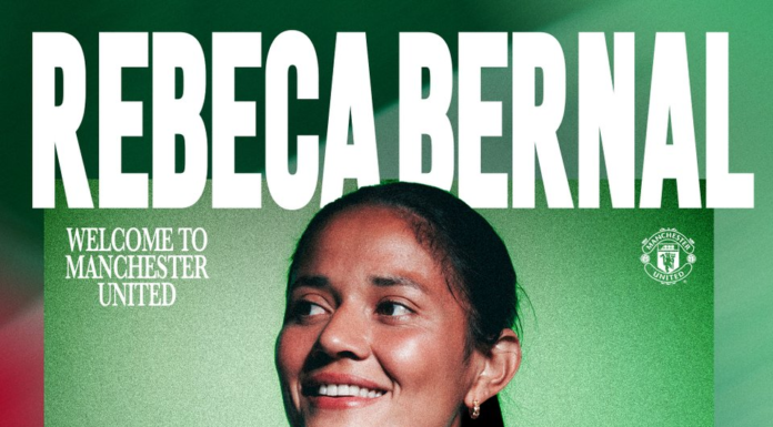 Mexicana Rebeca Bernal ficha con el Manchester United
