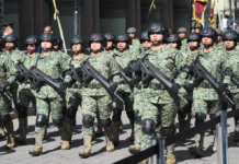 Desfile Cívico-Militar por el 216 Aniversario del inicio de la Independencia de México