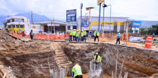 Paso a Desnivel Monumento a Juárez registra avances en distintos frentes