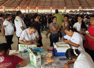 Brindan más de 44 mil servicios en salud a favor de las y los oaxaqueños