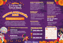 Invitan a participar en el concurso Catrina Oaxaqueña 2026
