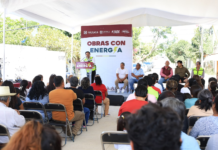 Entregan otra obra en Pueblo Nuevo gracias al Banco de Materiales
