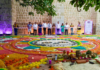 Fachadas, tapetes y campos iluminados llenan de color a Oaxaca por Día de Muertos