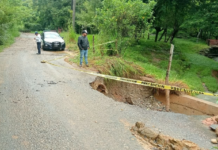 Atiende Gobierno Estatal derrumbes y afectaciones por lluvias en regiones