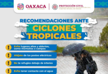 Exhortan a municipios de Oaxaca a activar planes de contingencia por lluvias