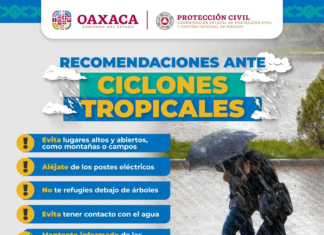 Exhortan a municipios de Oaxaca a activar planes de contingencia por lluvias