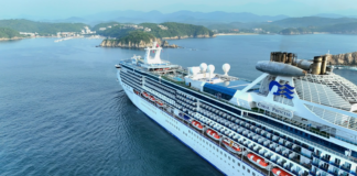 Arriba a Huatulco primer crucero de la temporada 2026-2027