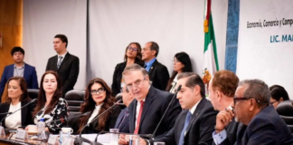 Ebrard dice que el T-MEC está vigente y en revisión