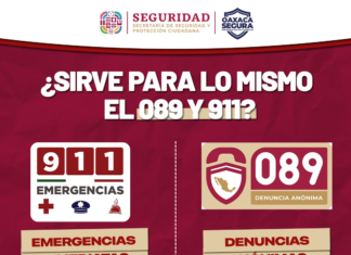 Diferencias entre las líneas de emergencia 911 y denuncia anónima 089